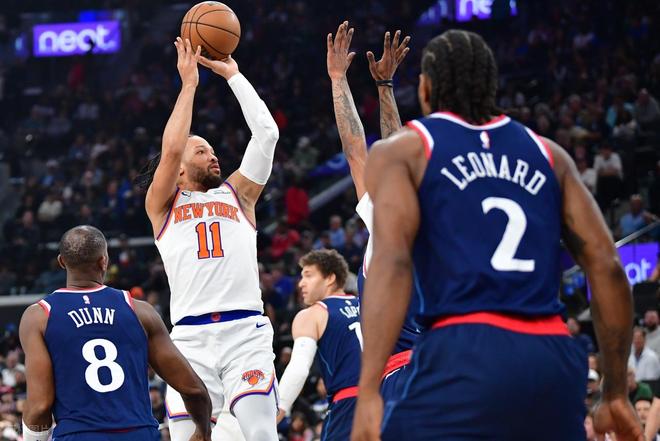 快船力克尼克斯 伦纳德29分助球队登顶西部第八