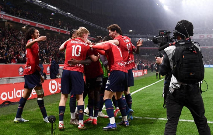 里尔客场3-0完胜朗斯 争冠格局生变