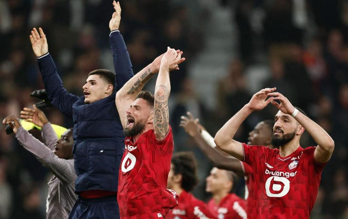 里尔客场3-0完胜朗斯 争冠格局生变